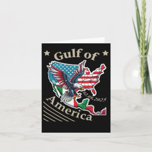 Dag van de Golf van Amerika 02.09.25 Trump Patriot Kaart
