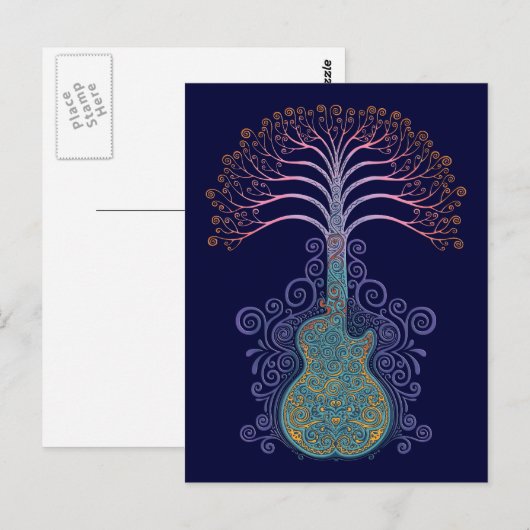 Dag van de Guitree Briefkaart (Voorkant / Achterkant)