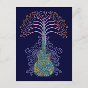 Dag van de Guitree Briefkaart