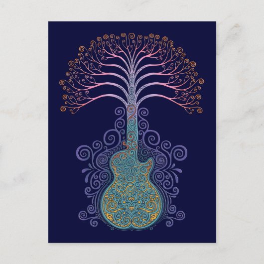 Dag van de Guitree Briefkaart (Voorkant)