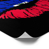 Dag van de Haïtiaanse vlag 1804 Onafhankelijkheids Poster (Hoek)