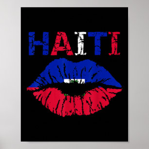 Dag van de Haïtiaanse vlag 1804 Onafhankelijkheids Poster