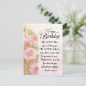 Dag van de Heer... u bijbelversie Briefkaart (Staand voorkant)