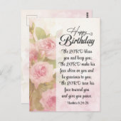 Dag van de Heer... u bijbelversie Briefkaart (Voorkant / Achterkant)