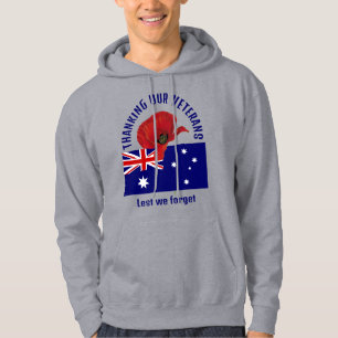 Dag van de herdenking van Australische veteranen  Hoodie