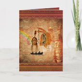 Dag van de Inheemse Volken 2e maandag in oktober K Kaart (Voorkant)