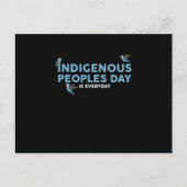 Dag van de inheemse volkeren aankondigingskaart (Voorkant)