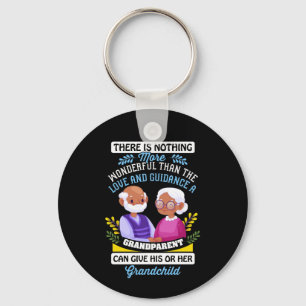 dag van de inspiratie voor grootouders sleutelhanger