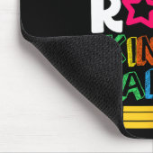 Dag van de kleuterschool klaar om te rocken kleute muismat (Hoek)