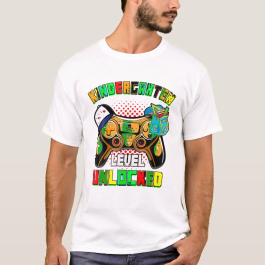 Dag van de kleuterschool niveau t-shirt (Voorkant)