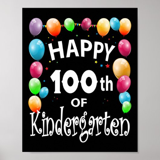 Dag van de kleuterschool poster (Voorkant)