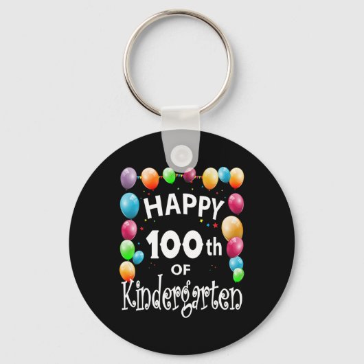 Dag van de kleuterschool sleutelhanger (Voorkant)
