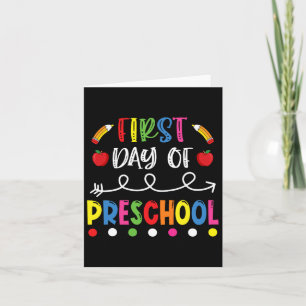 Dag van de kleuterschool Terug naar school leraar Kaart