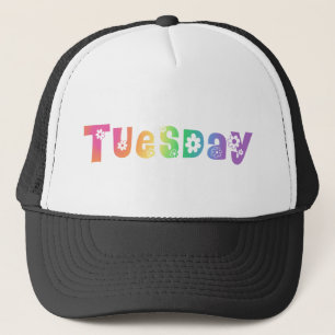 Dag van de klok Dinsdag van de week Trucker Pet
