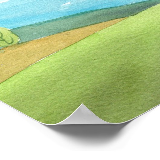 Dag van de Kunst van de Wereld vieren met verbluff Poster (Hoek)