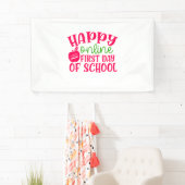 Dag van de leraar Gelukkig Online Eerste Dag van d Spandoek (Insitu)
