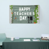 Dag van de leraar spandoek (Beurs)