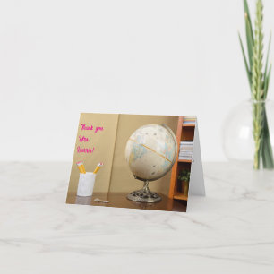 Dag van de Lerarenwaardering Bedankkaart