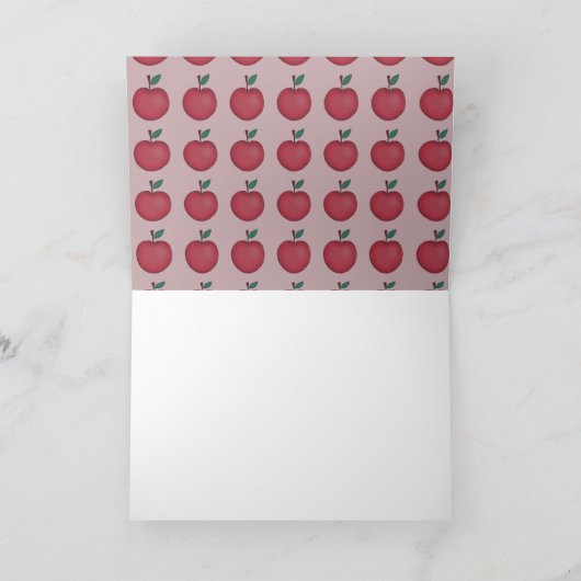 Dag van de Lerarenwaardering Bedankkaart (Binnen)