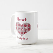 Dag van de Lerarenwaardering Koffiemok (Voorkant links)