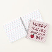 Dag van de Lerarenwaardering Notitieboek (Binnen)