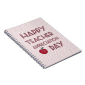 Dag van de Lerarenwaardering Notitieboek (Rechterzijde)