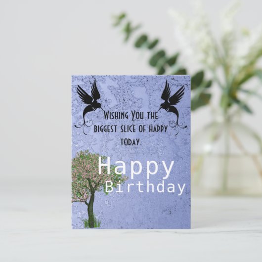 Dag van de liefhebber van Bird Kaart (Staand voorkant)