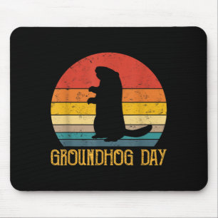 Dag van de marmot Marmotten Grappige Knaagdieren D Muismat