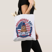 Dag van de marmot tote bag (Dichtbij)