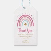 Dag van de moderne regenboogpartij: dank u label cadeaulabel (Voorkant)