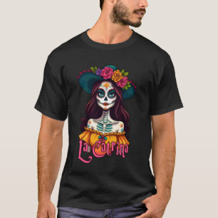 Dag van de Motten - Calavera La Catrina Portret 1 T-shirt