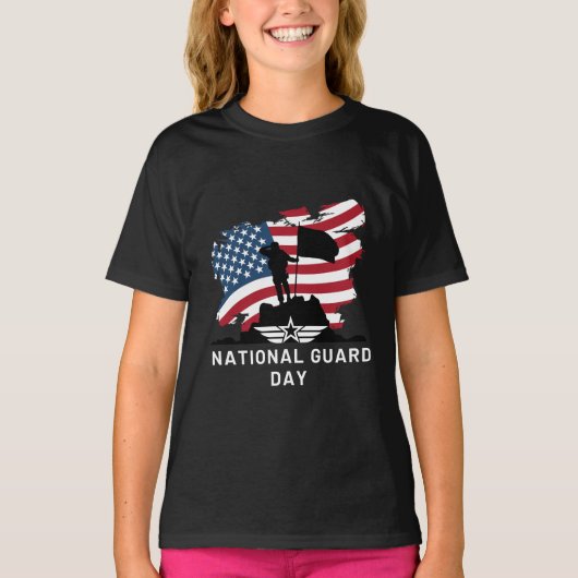 Dag van de Nationale Garde T-shirt (Voorkant)
