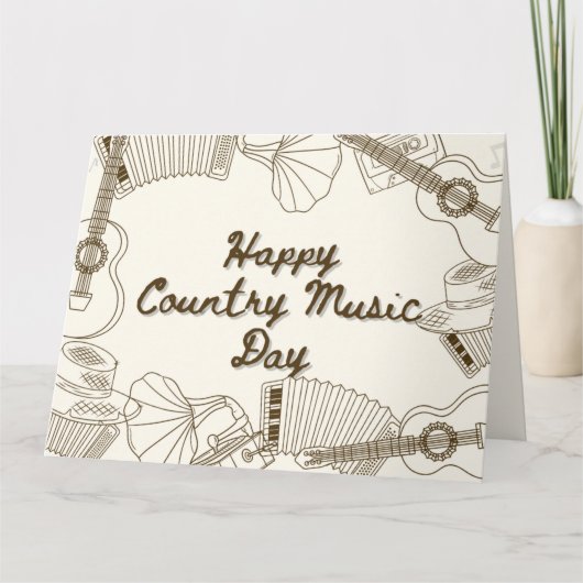 Dag van de Nationale Muziek Kaart (Voorkant)