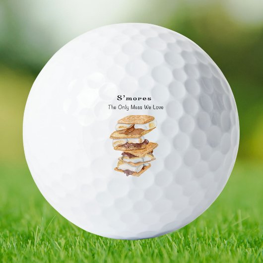 Dag van de Nationale S'mores 10 augustus Golfballen