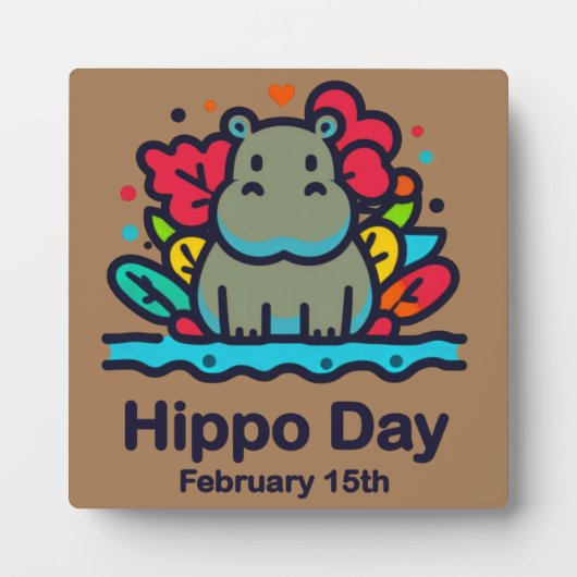 Dag van de nijlpaarden 15 feb fotoplaat (Voorkant)