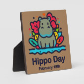 Dag van de nijlpaarden 15 feb fotoplaat (Voorkant)
