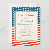 dag van de onafhankelijkheid Antiek amerika nodig Kaart (Achterkant)