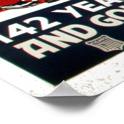 dag van de onafhankelijkheid van oom Sam Poster (Hoek)