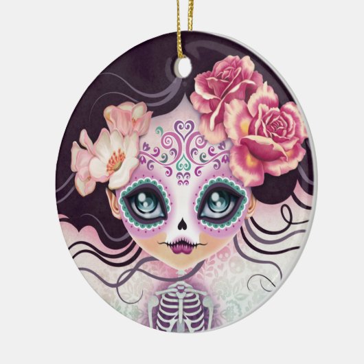 Dag van de Ornament van de Dode Suikerschedel (Links)