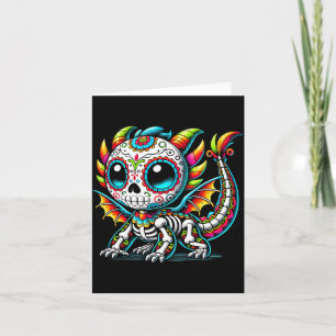Dag Van De Overheidsinstantie Suiker Skull Draak Kaart