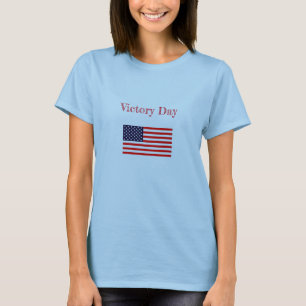 Dag van de Overwinning van de Amerikaanse Vlag T-shirt
