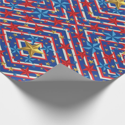 Dag van de Patriottische Arbeid Cadeaupapier (Hoek)