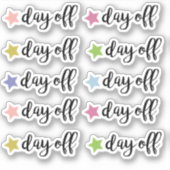 Dag van de planner sticker (Voorkant)