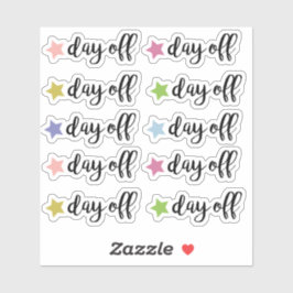 Dag van de planner sticker