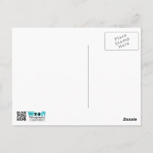 Dag van de Poedel 2016 - Rainbow Poodles Briefkaart (Achterkant)