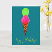 Dag van de pop kaart (Gele Bloem)