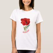  dag van de Rode Poppy Veteranen T-shirt (Voorkant)
