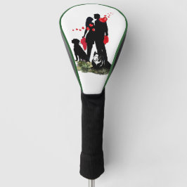 Dag van de Romance Zazzle Golfheadcover