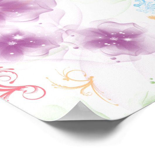 Dag van de schedel met de dode suiker - Heldere mu Poster (Hoek)