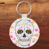 Dag van de schedel met de dode suiker - Heldere mu Sleutelhanger (Voorkant)